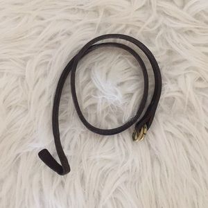 Mans leather wrap bracelet